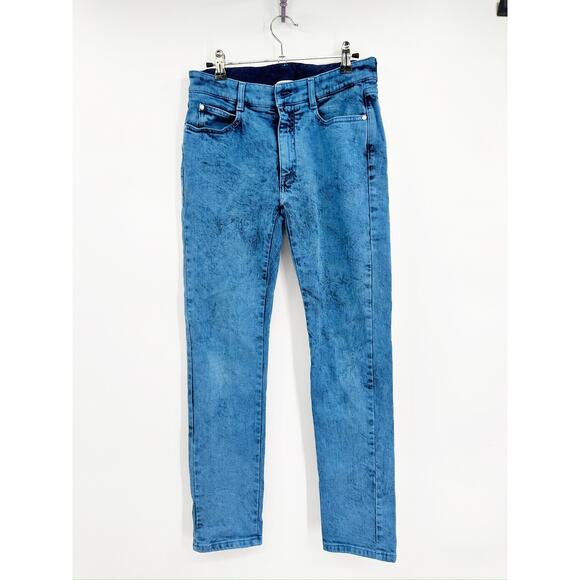 Stella McCartney Blue Acid Wash High Rise Stretch Denim Skinny Jeans Size 26 - Picture 7 of 7